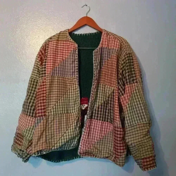 Christmas Holiday Snowman Jacket Sweater - Picture 13 of 16